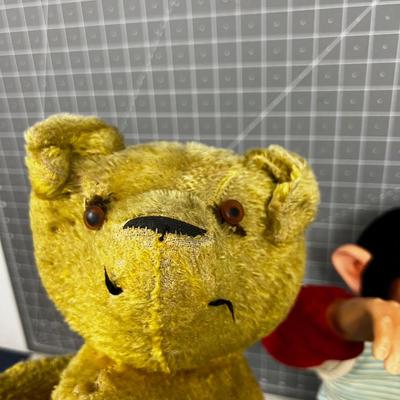 Vintage Monkey & Teddy Bear 