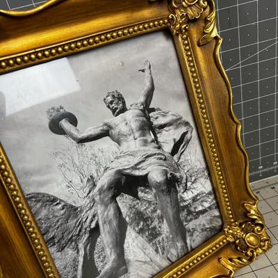 Framed Photo of Hercules 