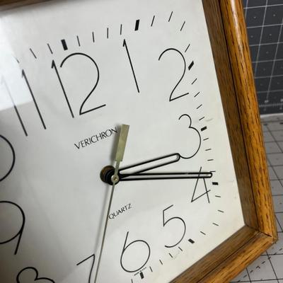 Oak Framed Clock