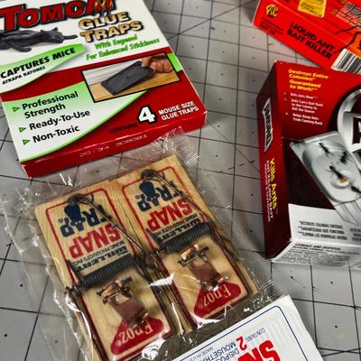 Rat Bait and Mouse Traps