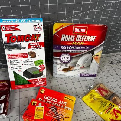 Rat Bait and Mouse Traps