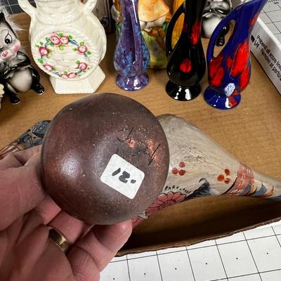 Tray of Decorative Ceramics