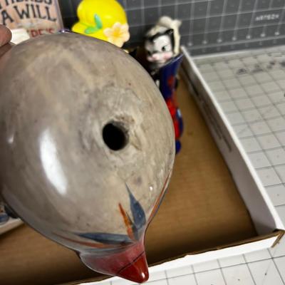 Tray of Decorative Ceramics