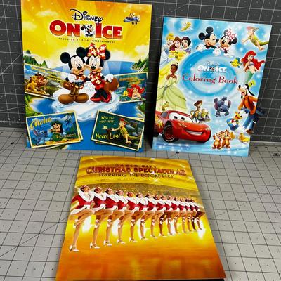 Disney on Ice and Radio City Christmas Spectacular Program 
