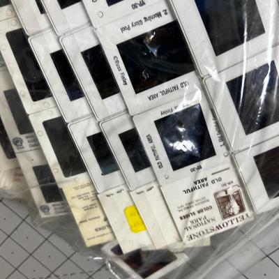 A Whole Bag of Souvenir Slides From National Parks 