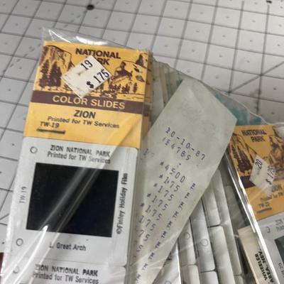 A Whole Bag of Souvenir Slides From National Parks 