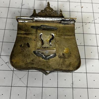 Antique Turkish Ottoman Empire Cartridge Holder BRASS