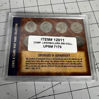 Complete Lewis & Clark Mint Mark Collection 
