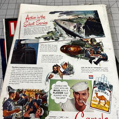 Vintage WWII LIFE Magazines - WOW! 