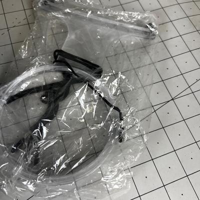 Misc. Garage Items: Chain, Magnifying Glass, Plyers