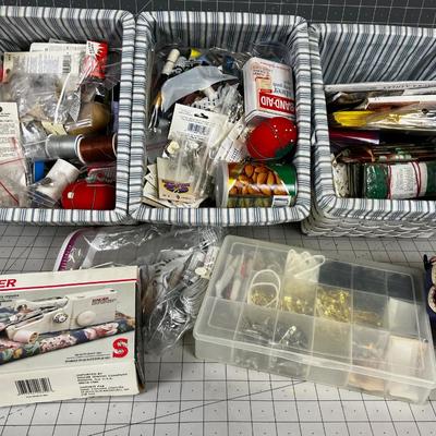 NOTIONS: sewing cabinet clean out