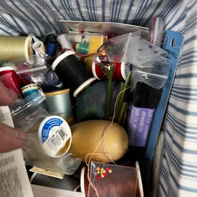 NOTIONS: sewing cabinet clean out