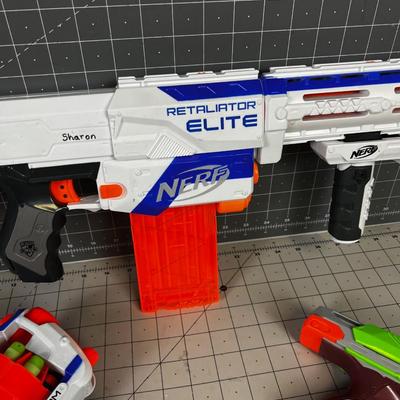 NERF Guns Used