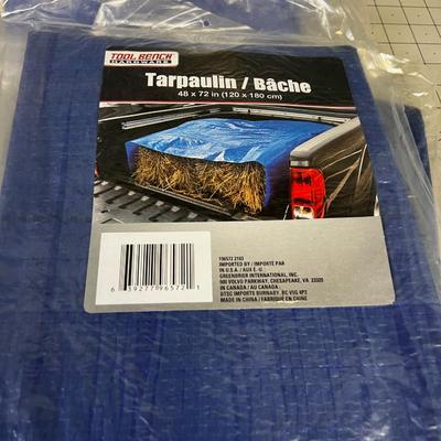 3 Tarps 4 X 6 