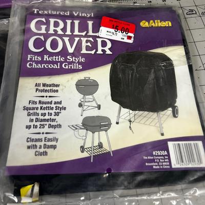 3 Grill Covers NEW 