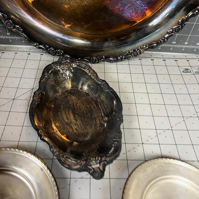 Silver Plated  Serving Trays