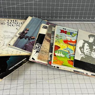 Pile of Records Mixed Lot