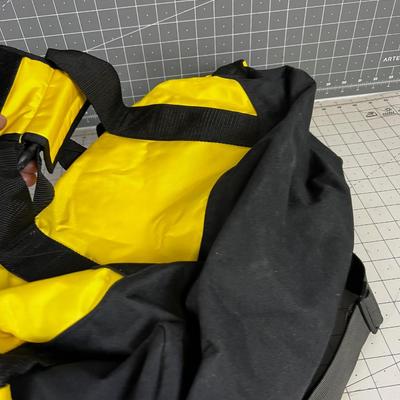 Yellow LL BEAN Duffel Bag