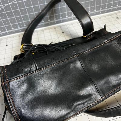 HOBO Brand Original Black Leather Purse
