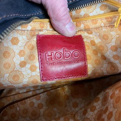 HOBO Brand Original Black Leather Purse
