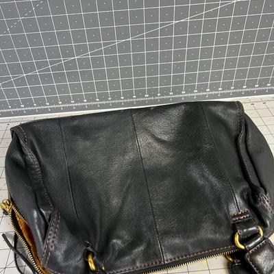HOBO Brand Original Black Leather Purse