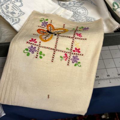 Linens Some Done Some NOT 