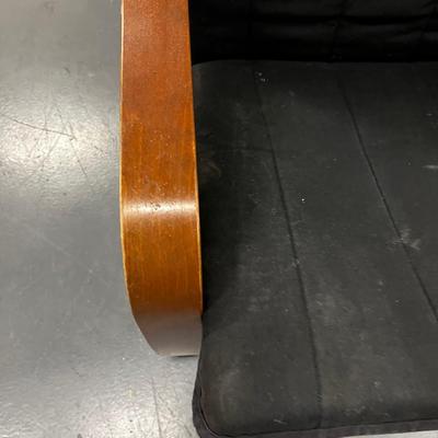  IKEA Chair Walnut and Black 