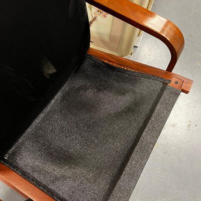  IKEA Chair Walnut and Black 