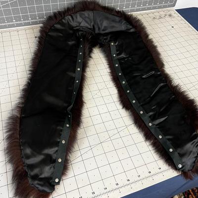 Real Fur Collar Mink