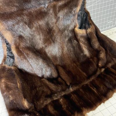 Real Mink Vest Medium Large 