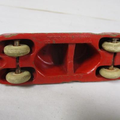 The Sunrubber Co. Cast Metal Red Coupe