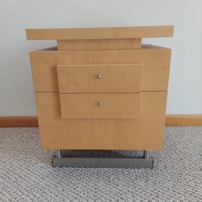 Two Adesso Contemporary Night Stands (UR-BBL)