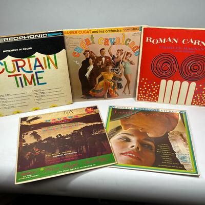 Vintage Orchestral Various Genres Collectible Records