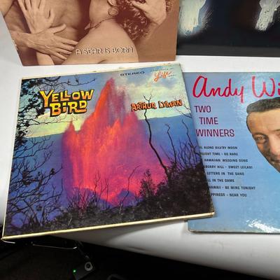 Lot of Vintage Vinyl Records Andy Williams, A Star is Born, & More