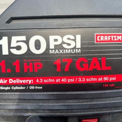 CRAFTSMAN 17 GAL 150PSI Air Compressor