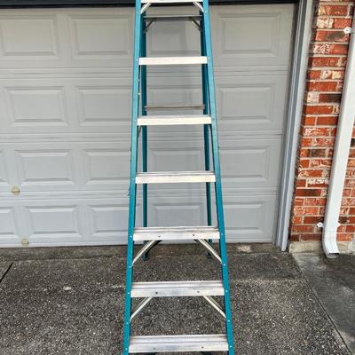 WERNER 8FT Fiberglass Ladder