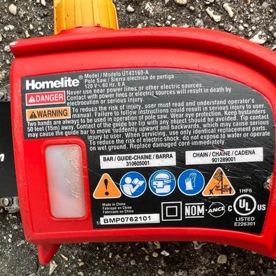 HOMELITE Electric Pole Saw