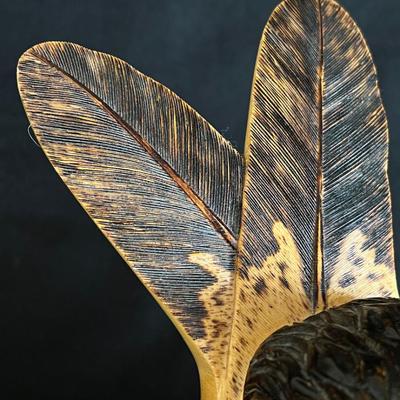Signed William Rogers Jennings Eagle Hawk Sculpture