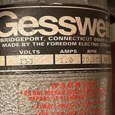 Gesswein Jewelers Flex Shaft Motor and Foot Pedal