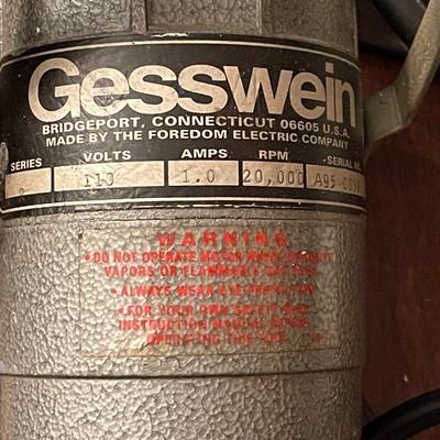 Gesswein Jewelers Flex Shaft Motor and Foot Pedal
