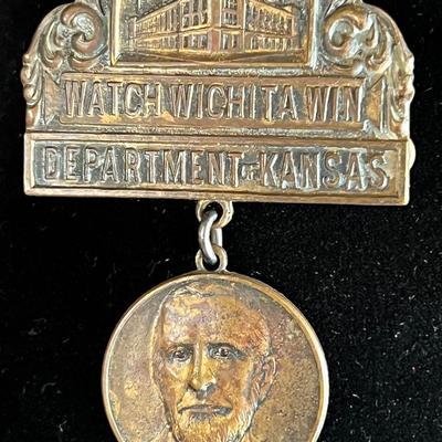 3 Campaign Medals Harmon Watch Wichita Win