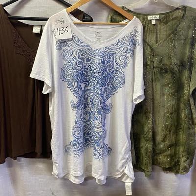 Ladies 3X Tops