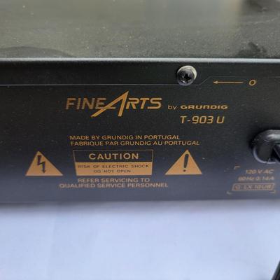 Grundig Fine Arts Quartz Lock Synthesizer Tuner (G-DW)