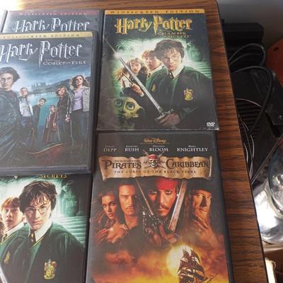 HARRY POTTER DVD MOVIES