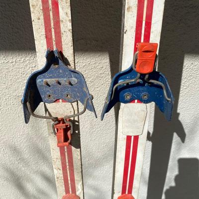 Pair of Vintage Rossignol Long Cross-Country Skis - ARCADIA