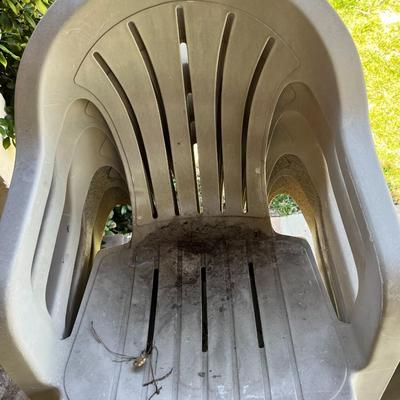 Plastic Patio Chair Lot - ARCADIA