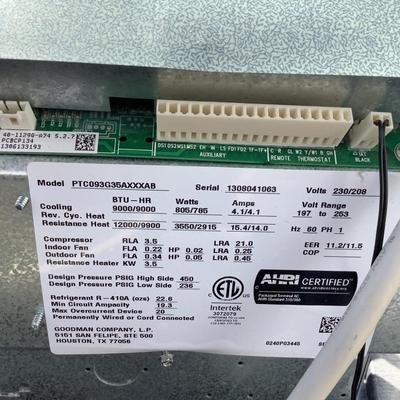 351 Amana PTAC Heating and Cooling Unit