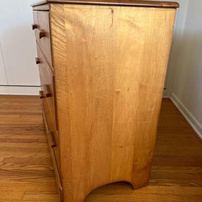 Small Three Drawer Wood Dresser - ARCADIA