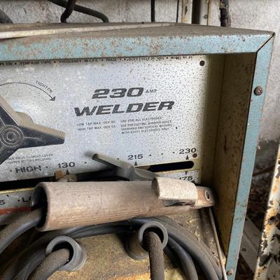 Linde 230 Amp Welder Welding Machine Untested - ARCADIA
