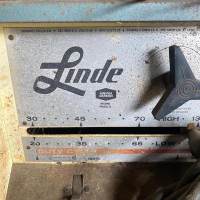 Linde 230 Amp Welder Welding Machine Untested - ARCADIA